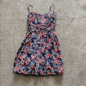 Floral Spaghetti Strap Dress